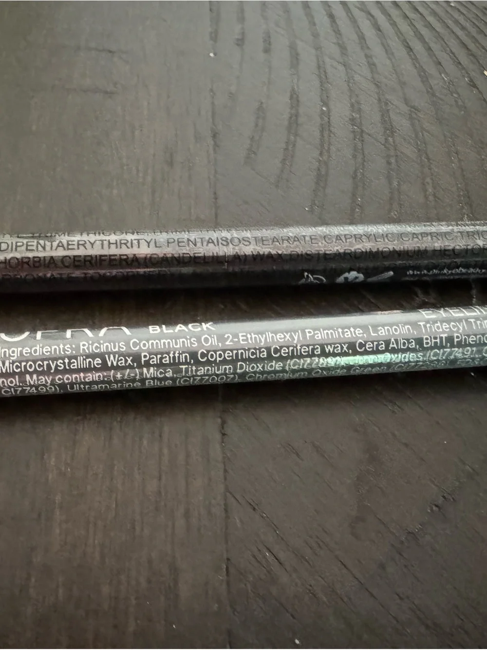 OFRA & Pink B Beuty Black Twist-Up Eyeliner & Black Pencil Duo
